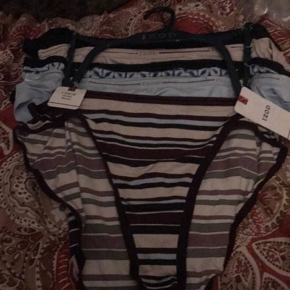 5 Sz XLARGE sport bikini underwear panties by izod